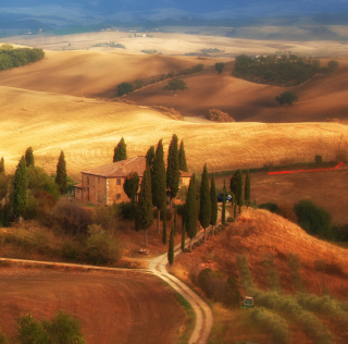 Italy, Tuscany papel de parede para celular para iPad 2