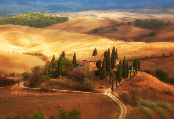 Fondo de pantalla Italy, Tuscany