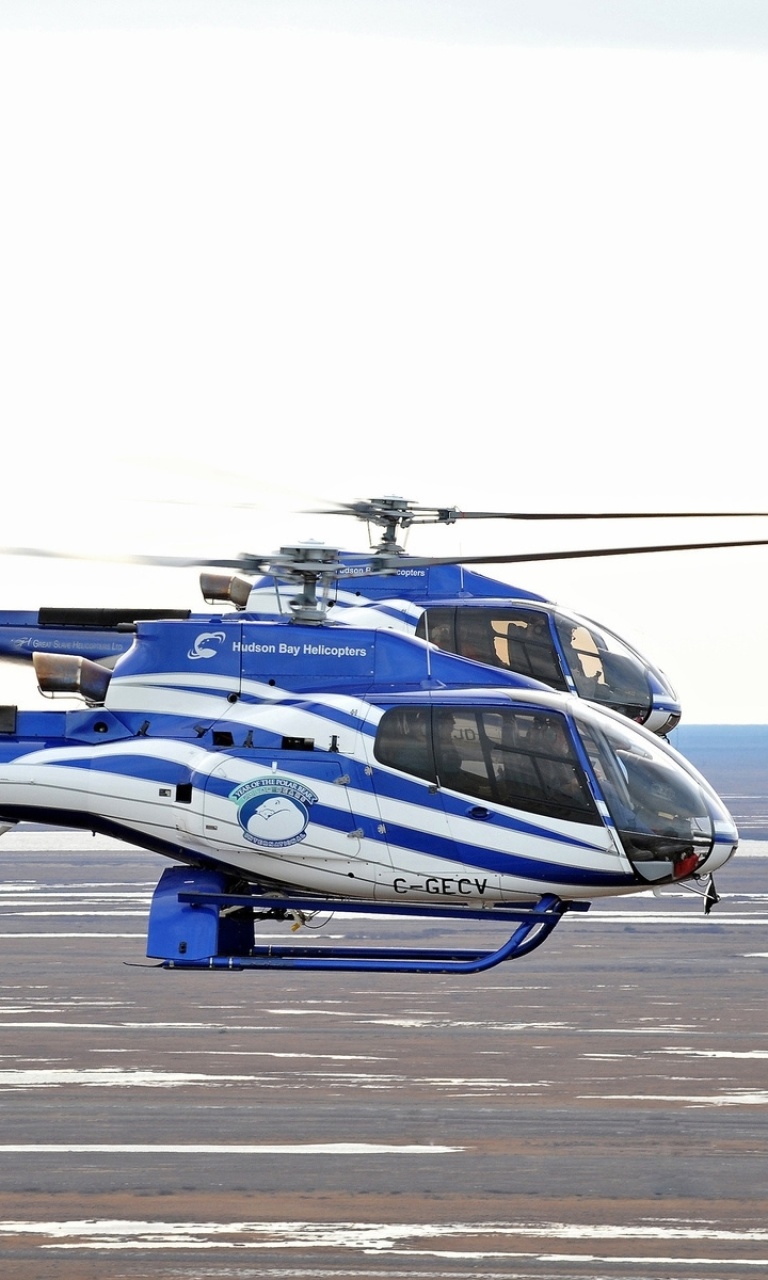 Fondo de pantalla Hudson Bay Helicopters 768x1280