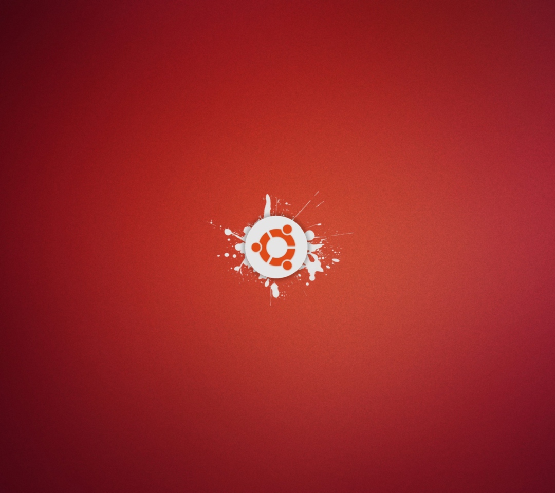Fondo de pantalla Ubuntu Logo 1080x960