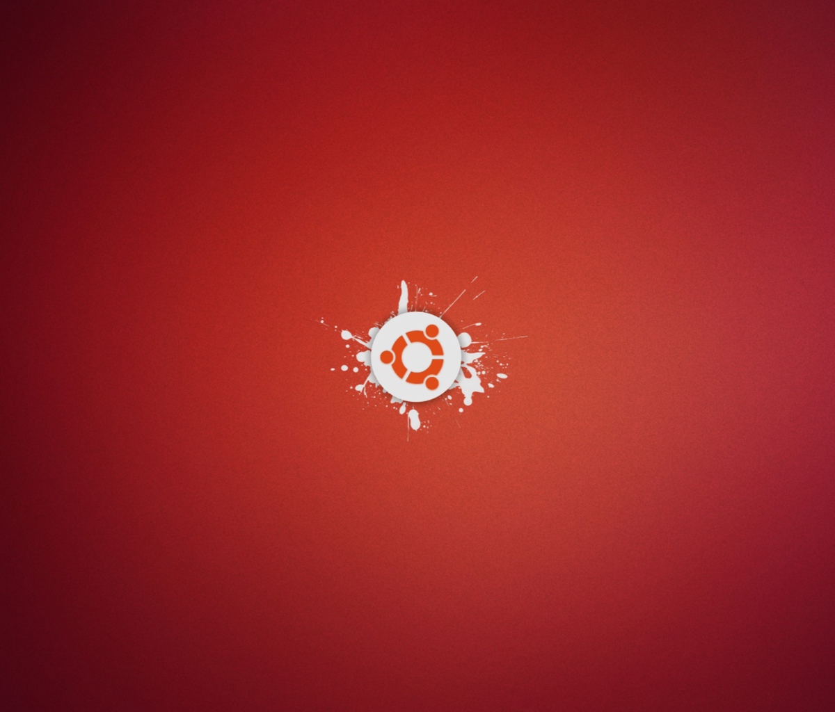 Fondo de pantalla Ubuntu Logo 1200x1024