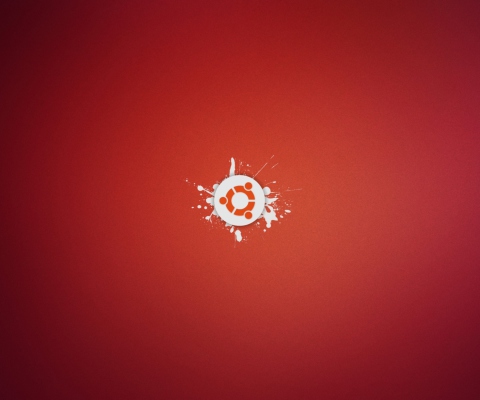 Sfondi Ubuntu Logo 480x400