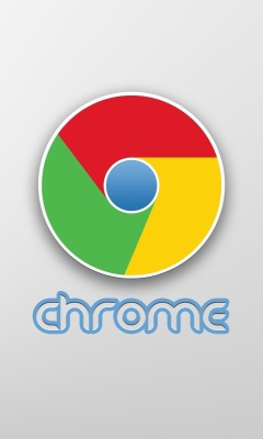 Обои Chrome Browser 240x400