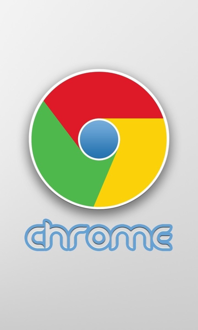 Das Chrome Browser Wallpaper 768x1280