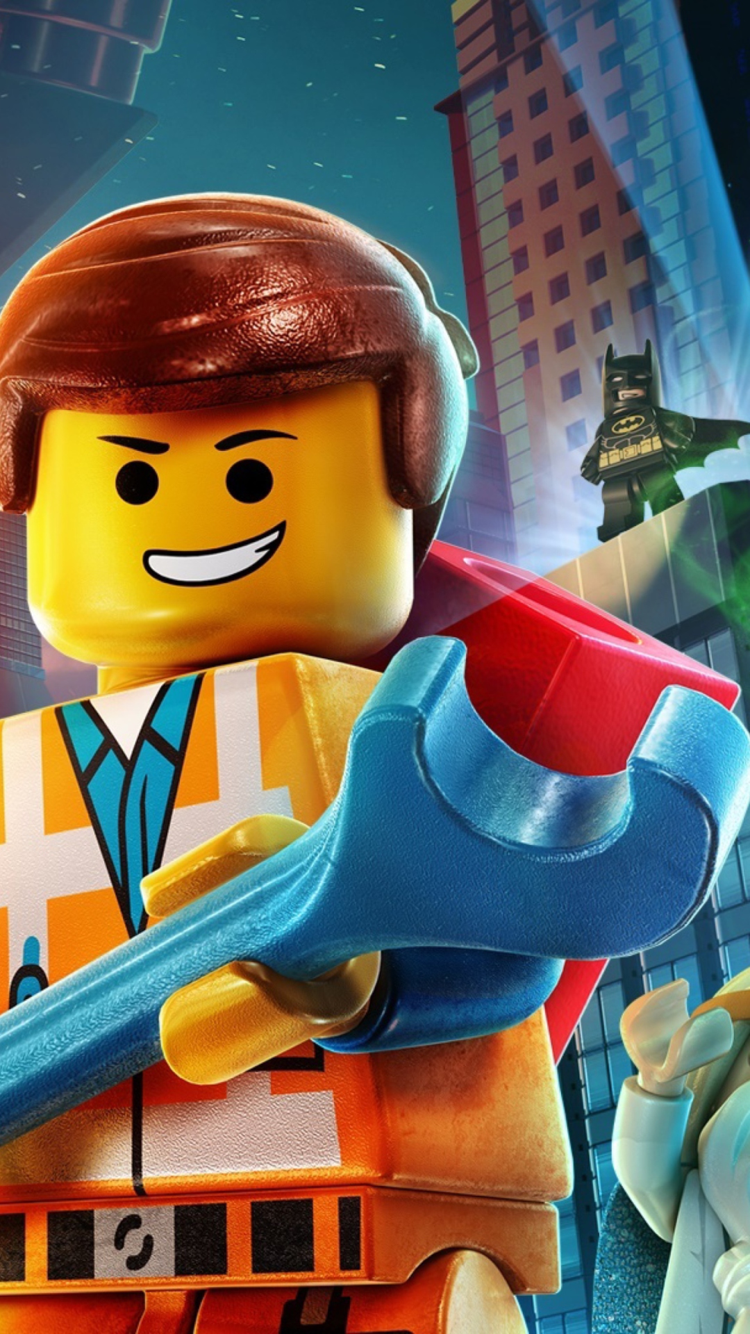 Fondo de pantalla Lego Movie 2014 1080x1920