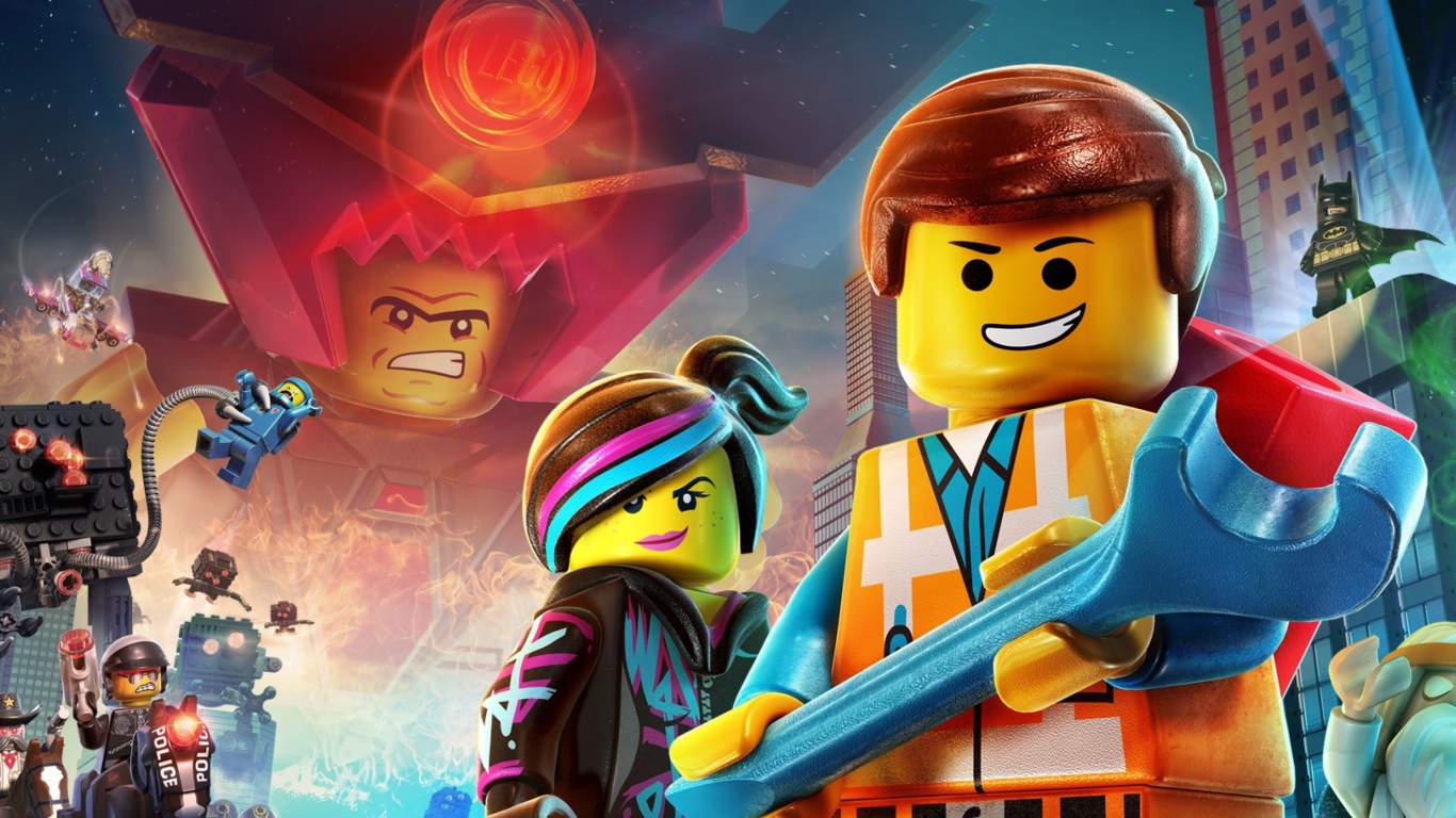 Fondo de pantalla Lego Movie 2014 1366x768