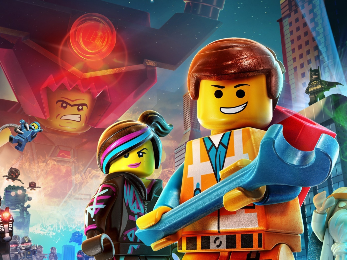 Lego Movie 2014 wallpaper 1400x1050