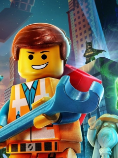 Fondo de pantalla Lego Movie 2014 240x320