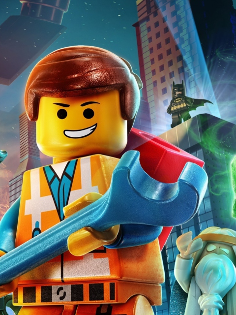 Fondo de pantalla Lego Movie 2014 480x640