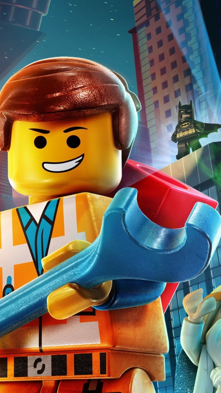 Sfondi Lego Movie 2014 750x1334