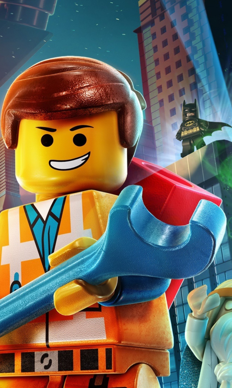 Fondo de pantalla Lego Movie 2014 768x1280