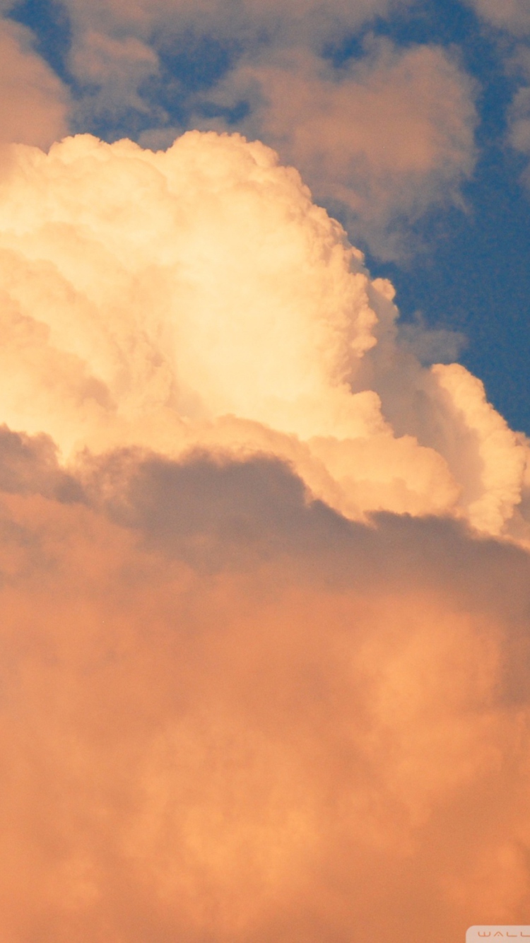 Clouds At Sunset wallpaper 750x1334