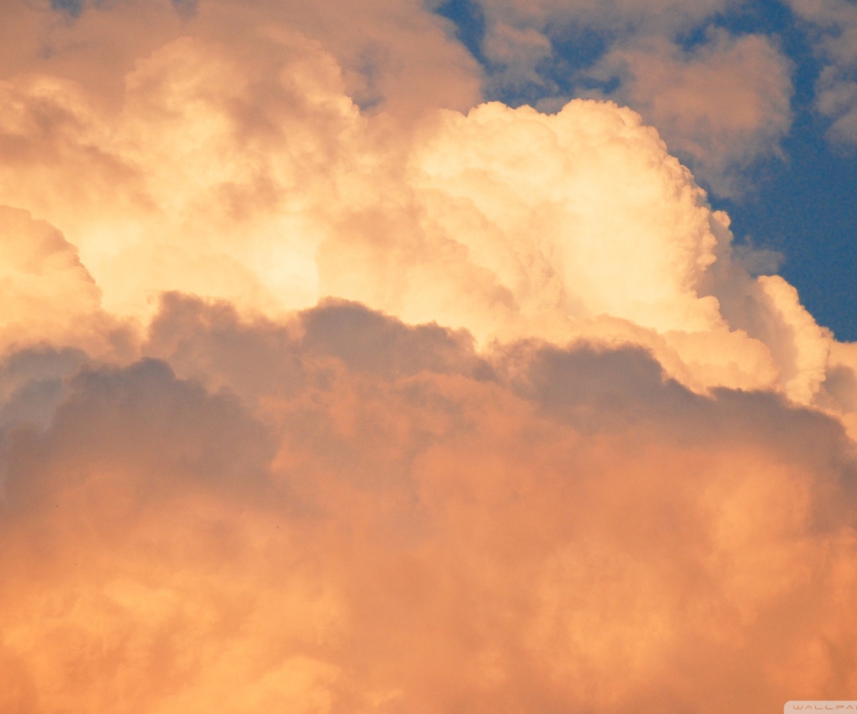 Clouds At Sunset wallpaper 960x800