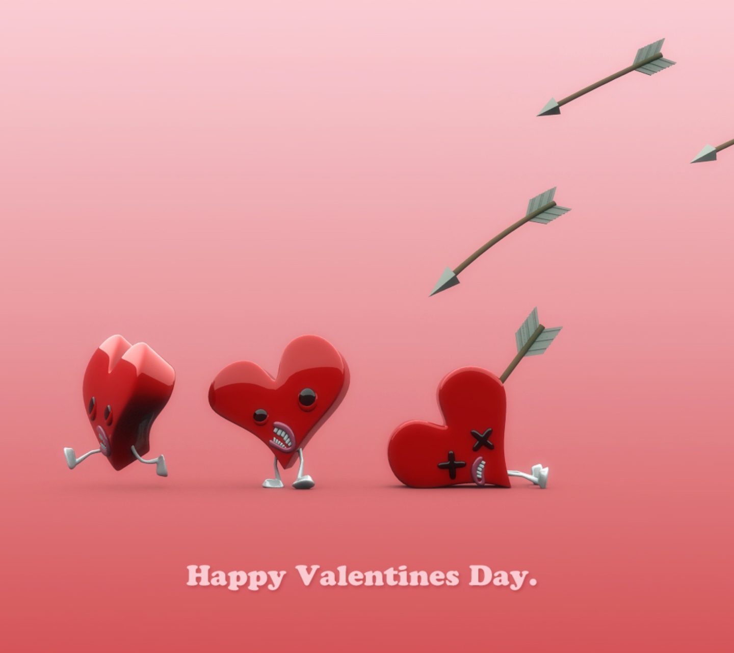 Das Happy Valentine's Day Wallpaper 1440x1280