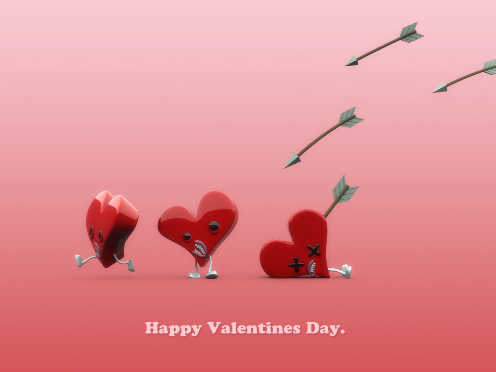 Fondo de pantalla Happy Valentine's Day 1600x1200