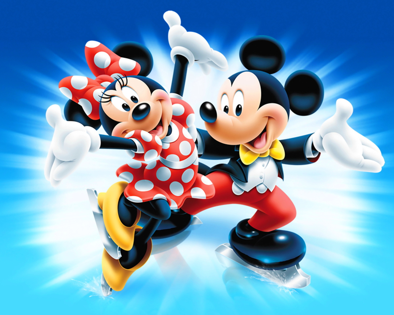 Das Mickey Mouse Wallpaper 1280x1024