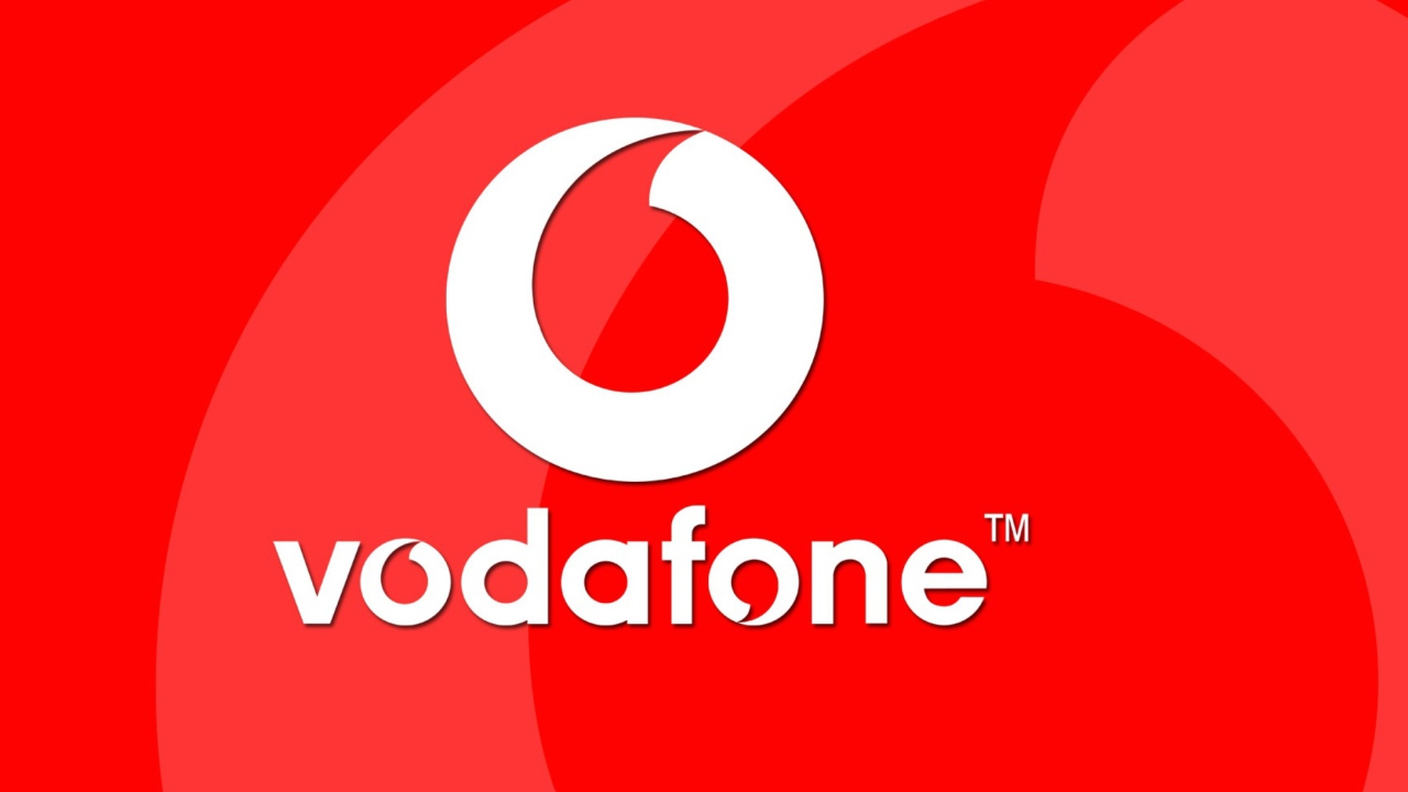 Das Vodafone Logo Wallpaper 1280x720