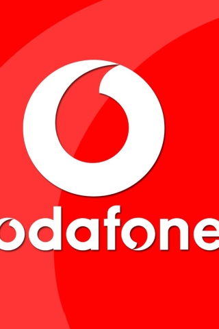 Sfondi Vodafone Logo 320x480