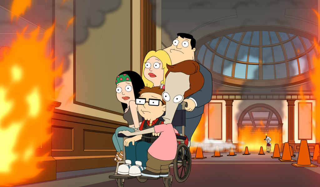 Screenshot №1 pro téma American Dad 1024x600