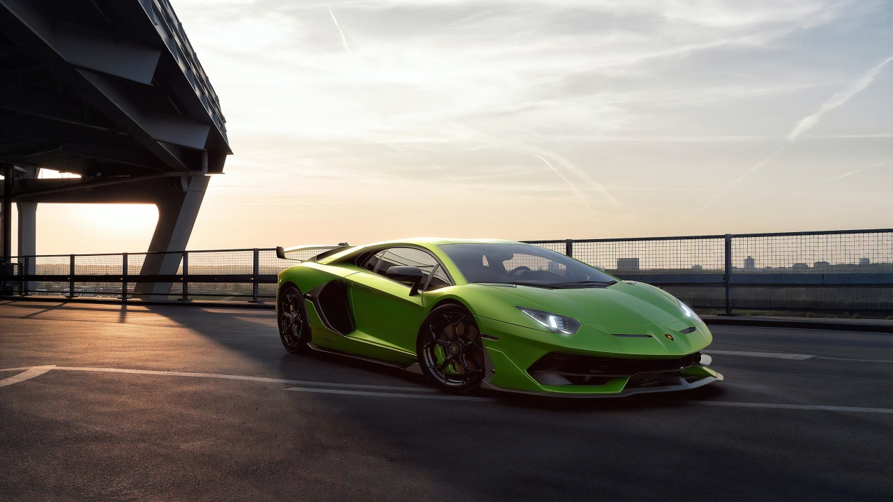 Lamborghini Aventador SVJ wallpaper 1280x720