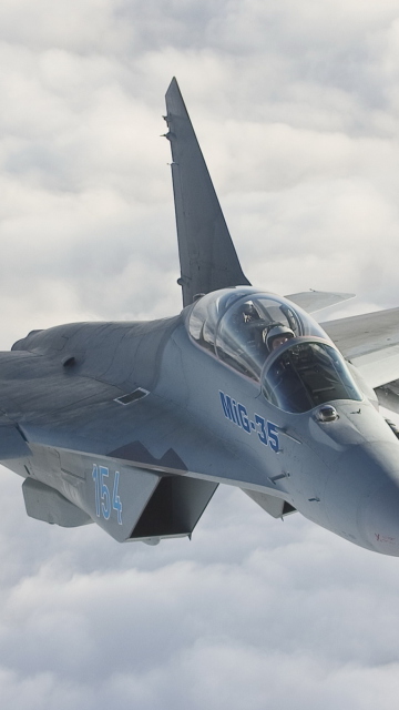 Fondo de pantalla MiG-35 360x640