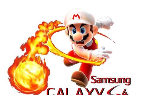 Screenshot №1 pro téma Mario Fire Game 480x320