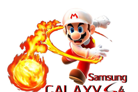 Mario Fire Game wallpaper 480x320