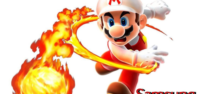 Das Mario Fire Game Wallpaper 720x320