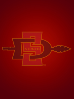 Fondo de pantalla San Diego State Aztecs 240x320