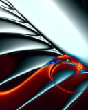 Abstract Wing wallpaper 128x160