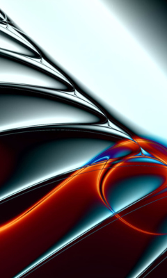 Abstract Wing wallpaper 240x400