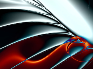 Abstract Wing wallpaper 320x240