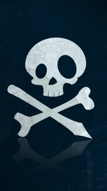 Das Skull And Bones Wallpaper 360x640