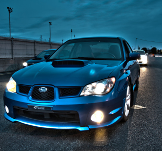 Kostenloses Subaru Impreza WRX Wallpaper für iPad 2