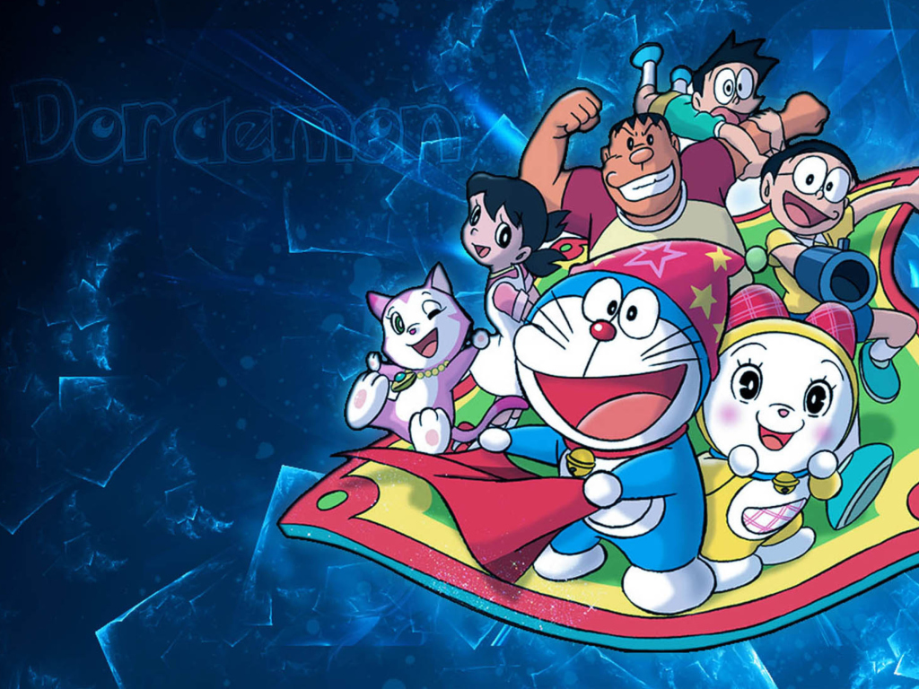 Doraemon wallpaper 1024x768