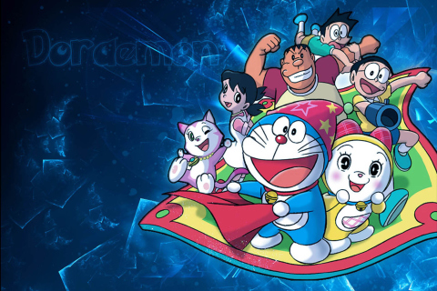 Doraemon wallpaper 480x320