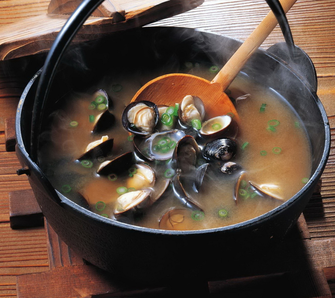 Fondo de pantalla Mussels Soup 1080x960