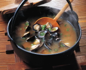 Fondo de pantalla Mussels Soup 176x144
