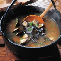 Обои Mussels Soup 208x208