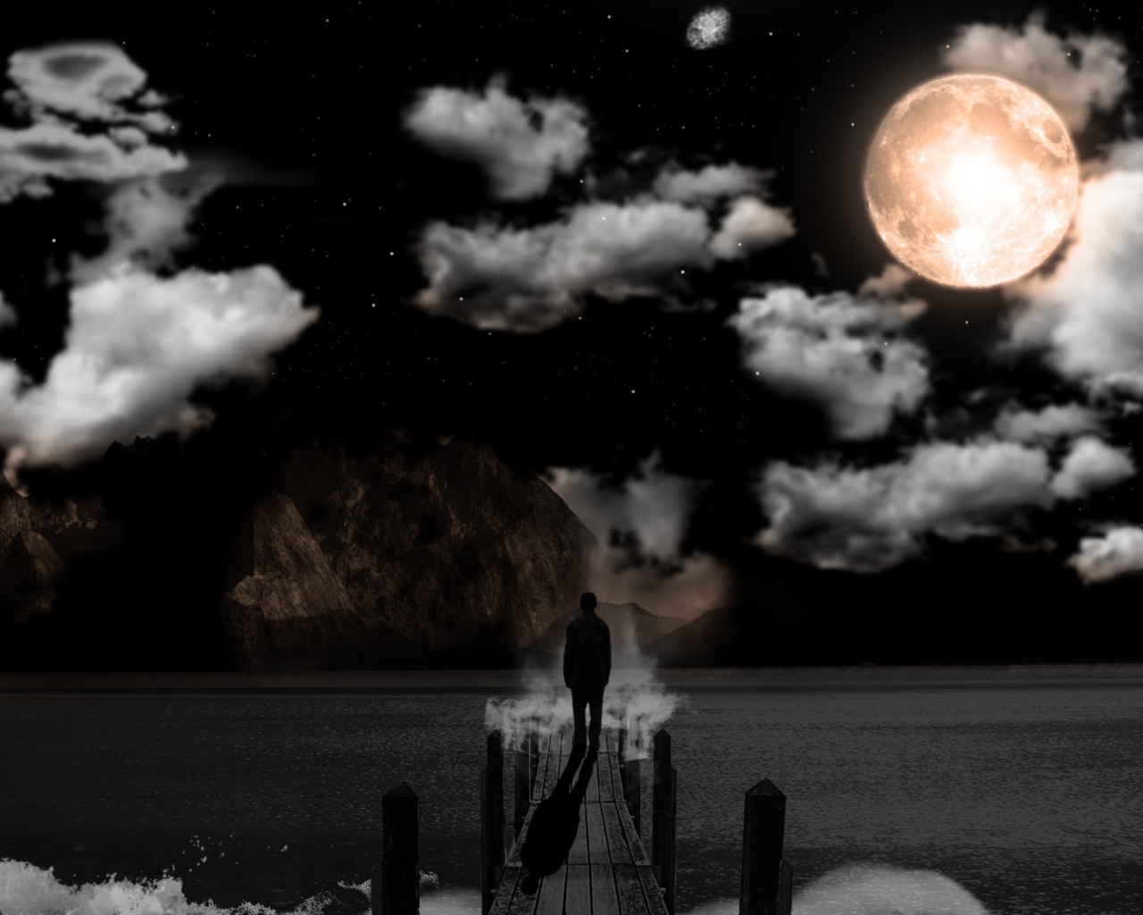 Moonlight Night screenshot #1 1280x1024