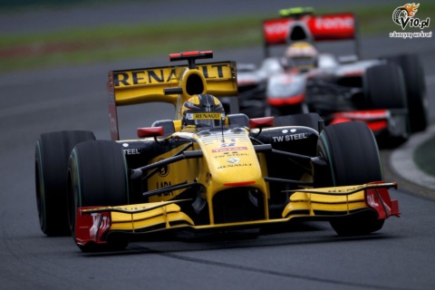 Обои Renault Australia Race 480x320