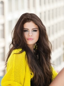 Screenshot №1 pro téma Selena Gomez Yellow Blouse 132x176