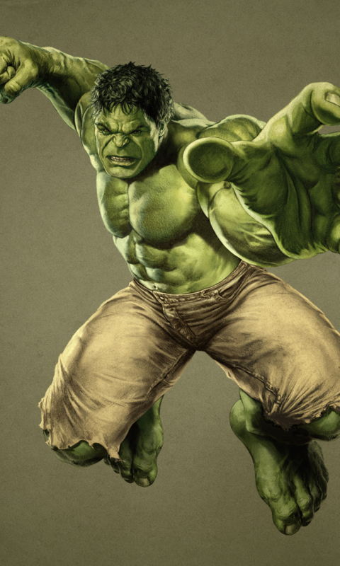 Fondo de pantalla Hulk 480x800