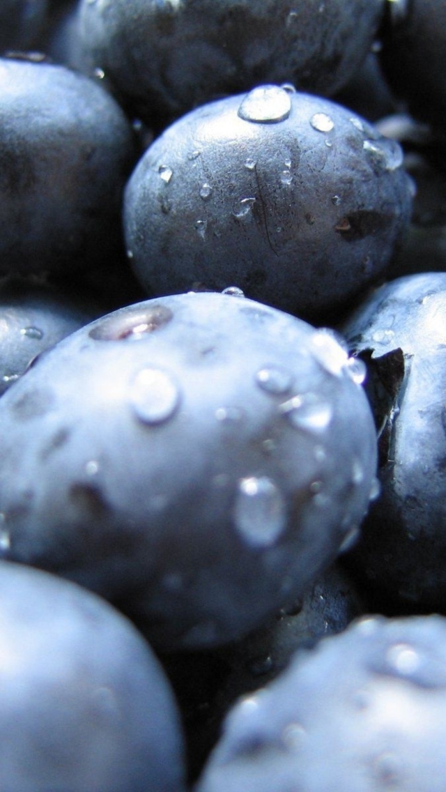 Das Blueberries Wallpaper 640x1136