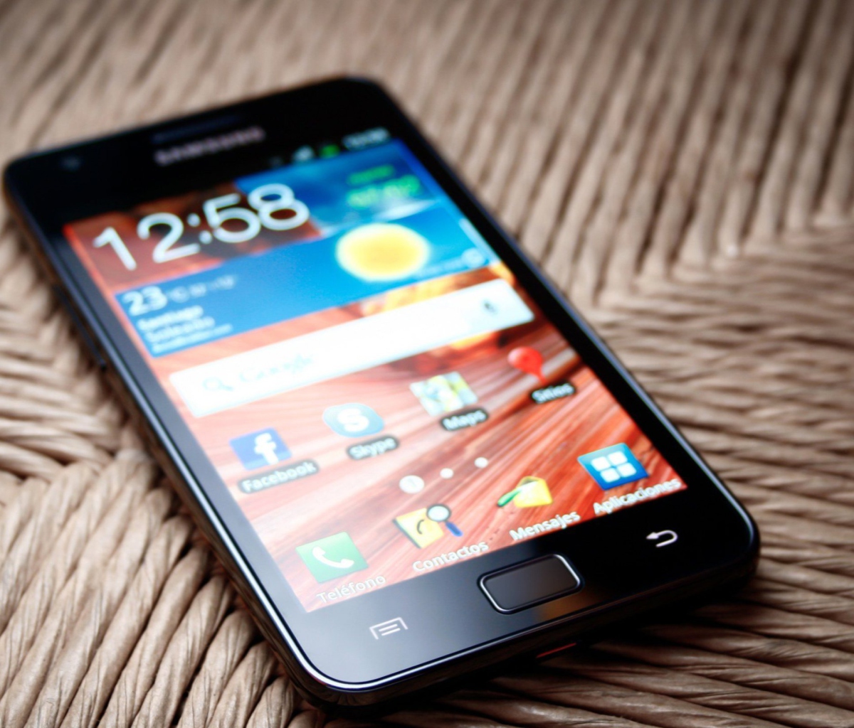 Samsung Galaxy Sii S2 screenshot #1 1200x1024