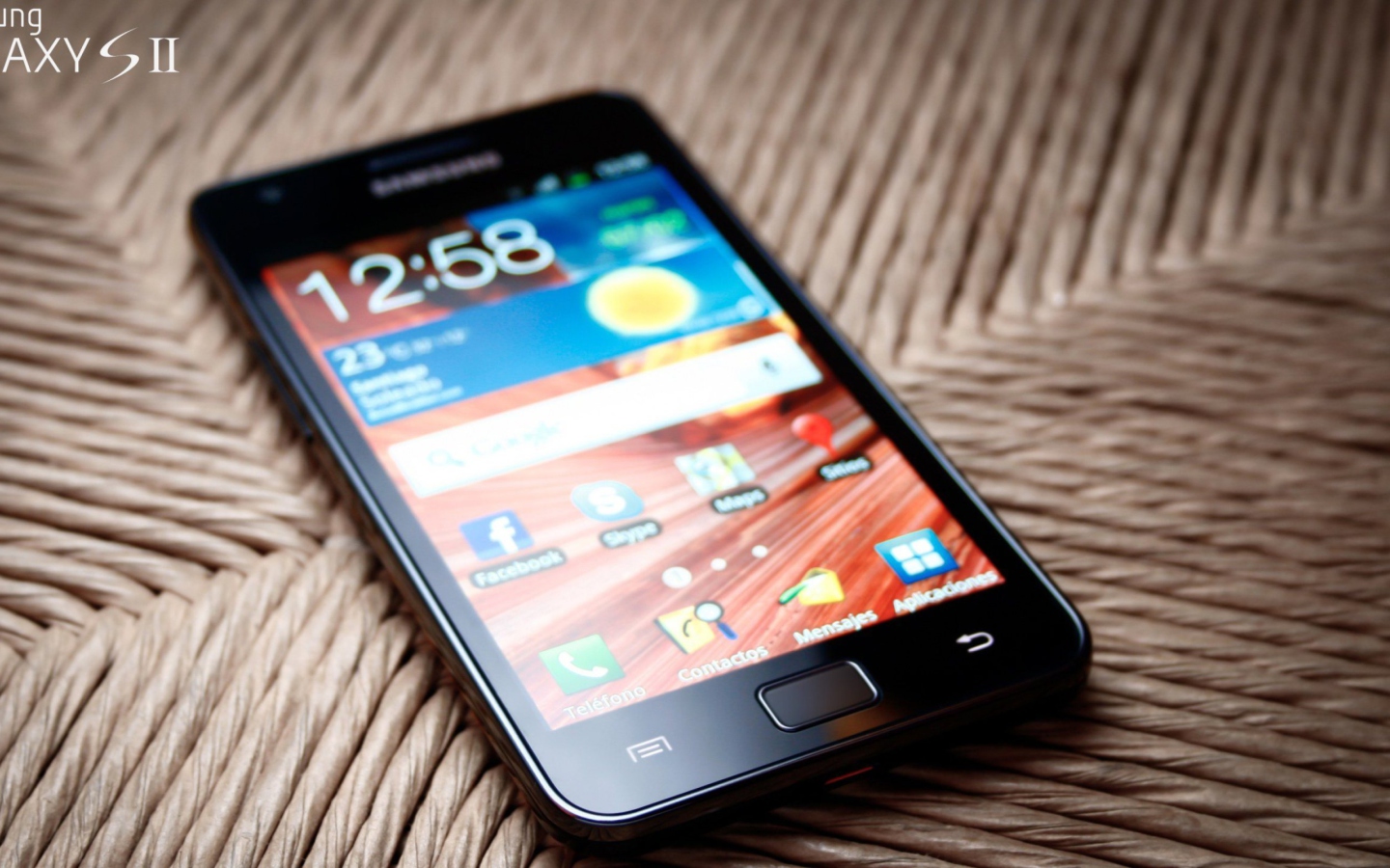 Samsung Galaxy Sii S2 screenshot #1 1440x900