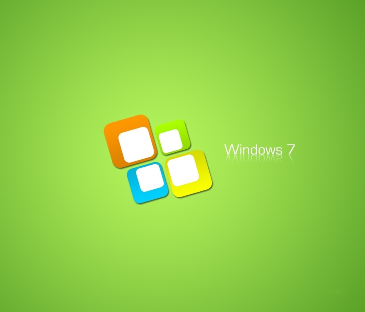 Windows 7 wallpaper 1200x1024