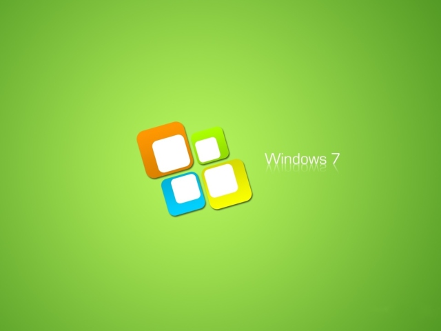 Windows 7 wallpaper 640x480