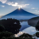 Обои Japan, Volcano Fuji 128x128