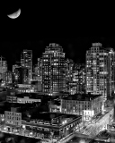 Das Night Canadian City Wallpaper 128x160